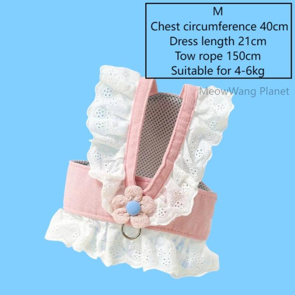 Leash Cat Leash Premium Summer Pet Harness Leash Set Breathable Lightweight And Escape Proof Vest For Cats Small Dogs Adjustable Outdoor Walking Gear With Secure Leash Attachment Luxury Pet Gift