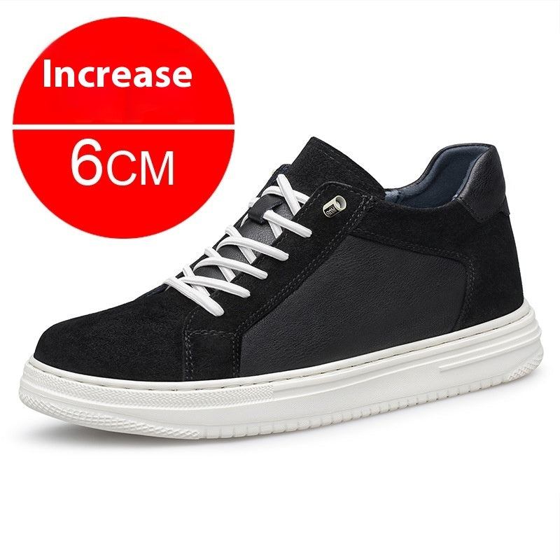 Men's Invisible Height-increasing Shoes 8CM Sneaker Height Increasing 6 Casual Sneakers Fashion