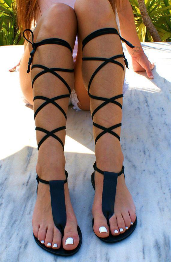 Summer new style thin belt clip feet flat bottom code women's sandals