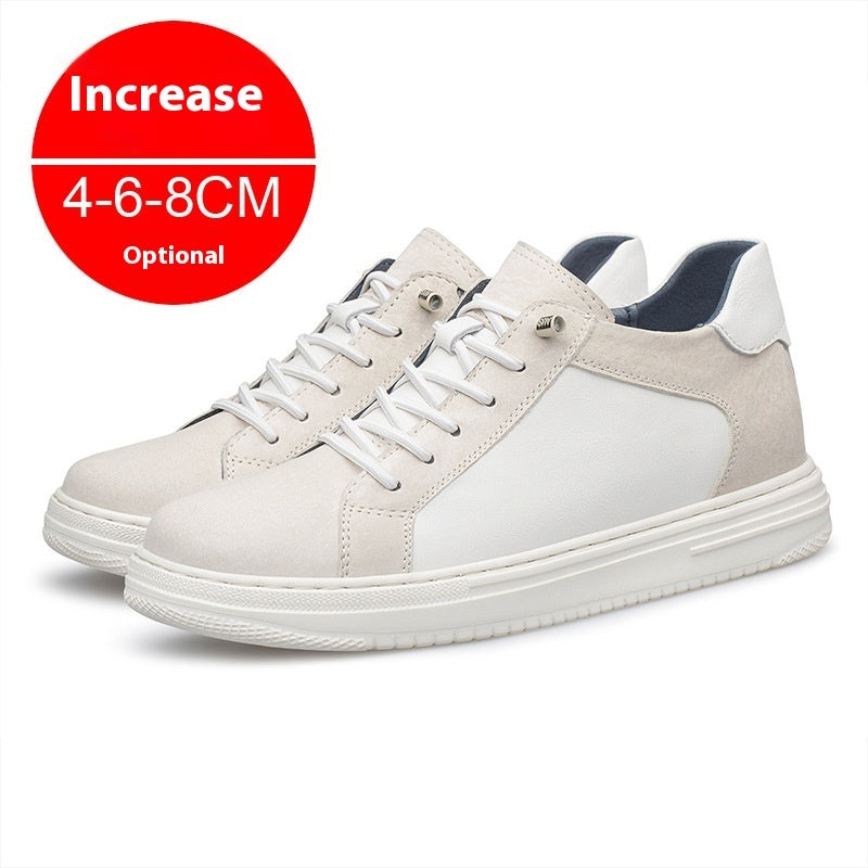 Men's Invisible Height-increasing Shoes 8CM Sneaker Height Increasing 6 Casual Sneakers Fashion
