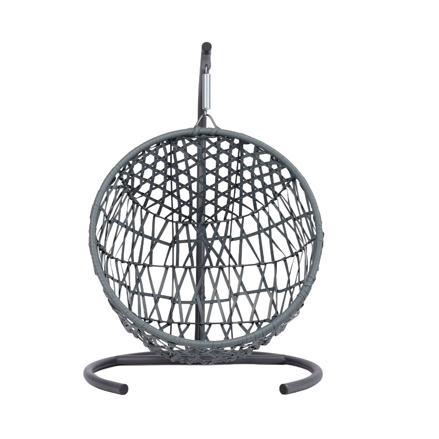 Cat Swing Bed With Stand And Cushion, Rattan Look Cat Egg Chair, Indoor Hanging Swing Cat Bed, Suitable For Cats, Small Dogs And Small Animals, Gray, Prohibited Platform Temu, Shein