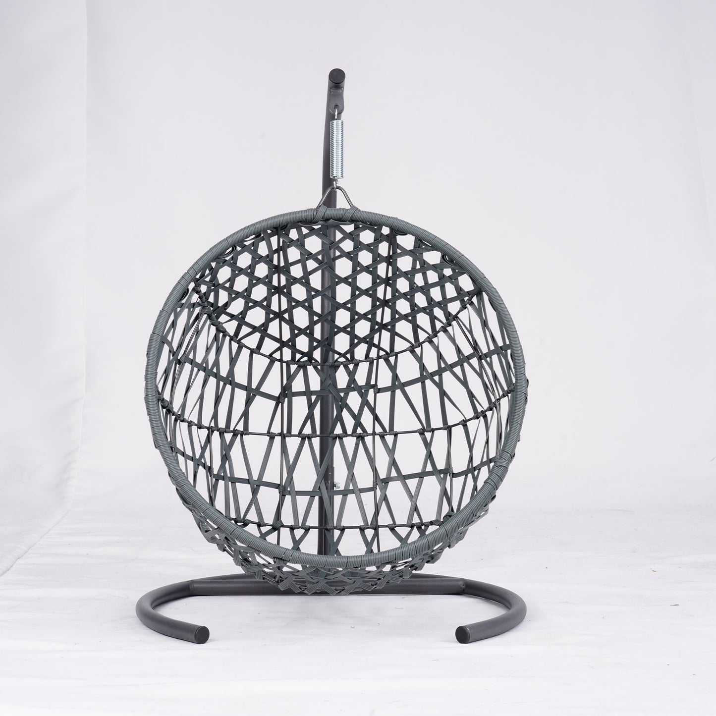 Cat Swing Bed With Stand And Cushion, Rattan Look Cat Egg Chair, Indoor Hanging Swing Cat Bed, Suitable For Cats, Small Dogs And Small Animals, Gray, Prohibited Platform Temu, Shein