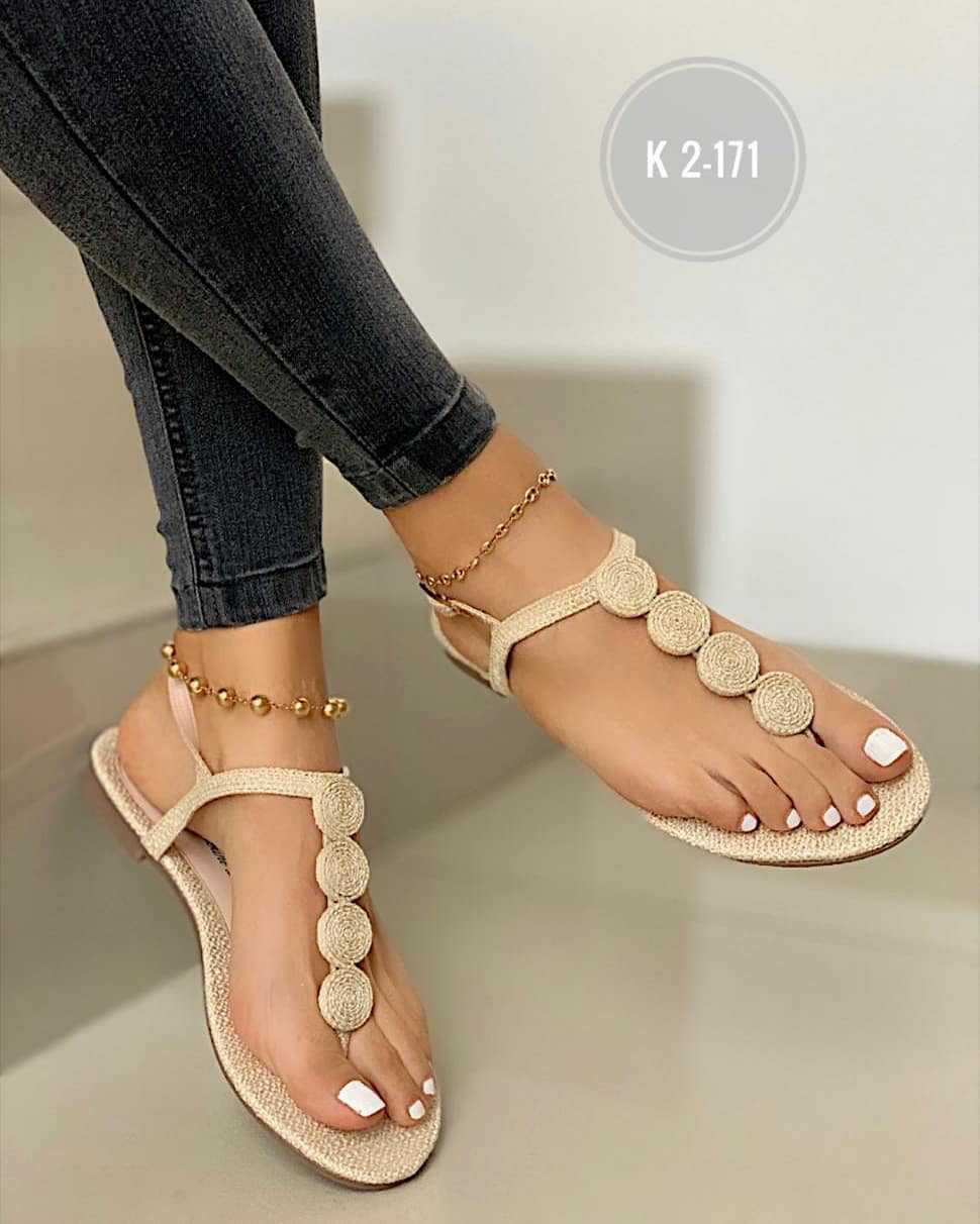 Summer Flip Toe Flat 40-43 Large Size Sandals Beach Shoes