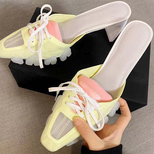 Summer Baotou Wear Fashionable All-match Sandals And Slippers